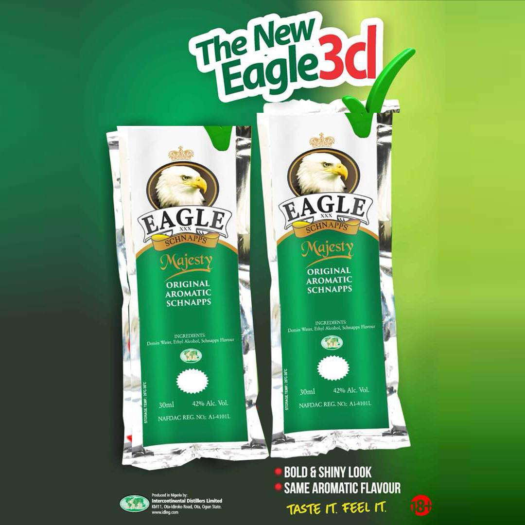 Eagle Aromatic Schnapps without Glass (336 x 3cl)