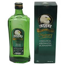 EAGLE AROMATIC SCHNAPPS 12 x 75cl
