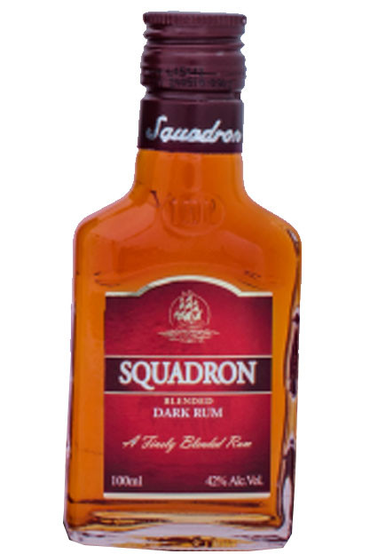 SQUADRON BLENDED DARK RUM 24 x 20cl