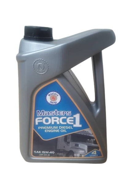 Masters Force 1 SAE15w-40, API CH4 4 Liters