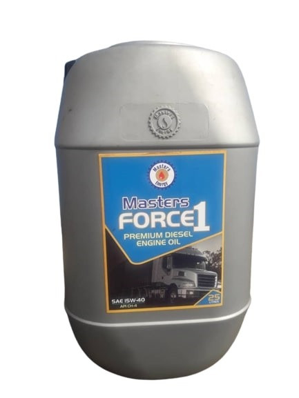 Masters Force 1 SAE15w-40, API CH4 25 Liters